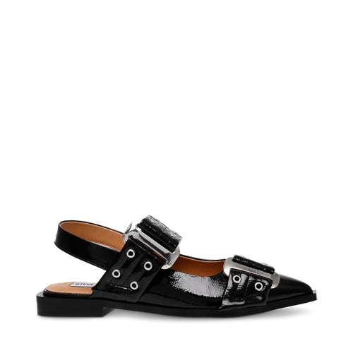 GRAND AVE SANDALS BLACK PATENT IMAGE